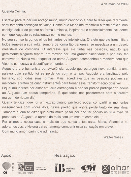 Homenagem a Augusto Boal – 80 Anos